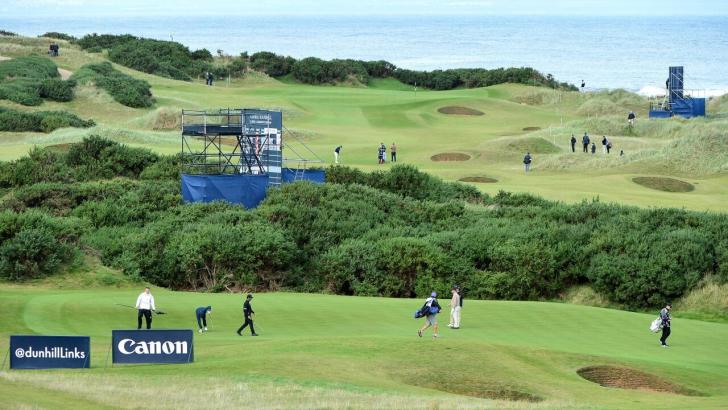 The Alfred Dunhill Links Championship is staged over three Scottish links